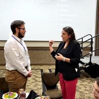 People presenting at the 2023 Conference dinner