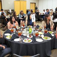 People sitting around a table